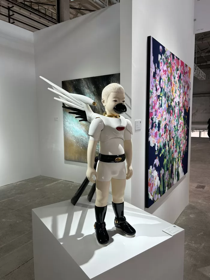 Gallery installation view at Shanghai Art Week, China