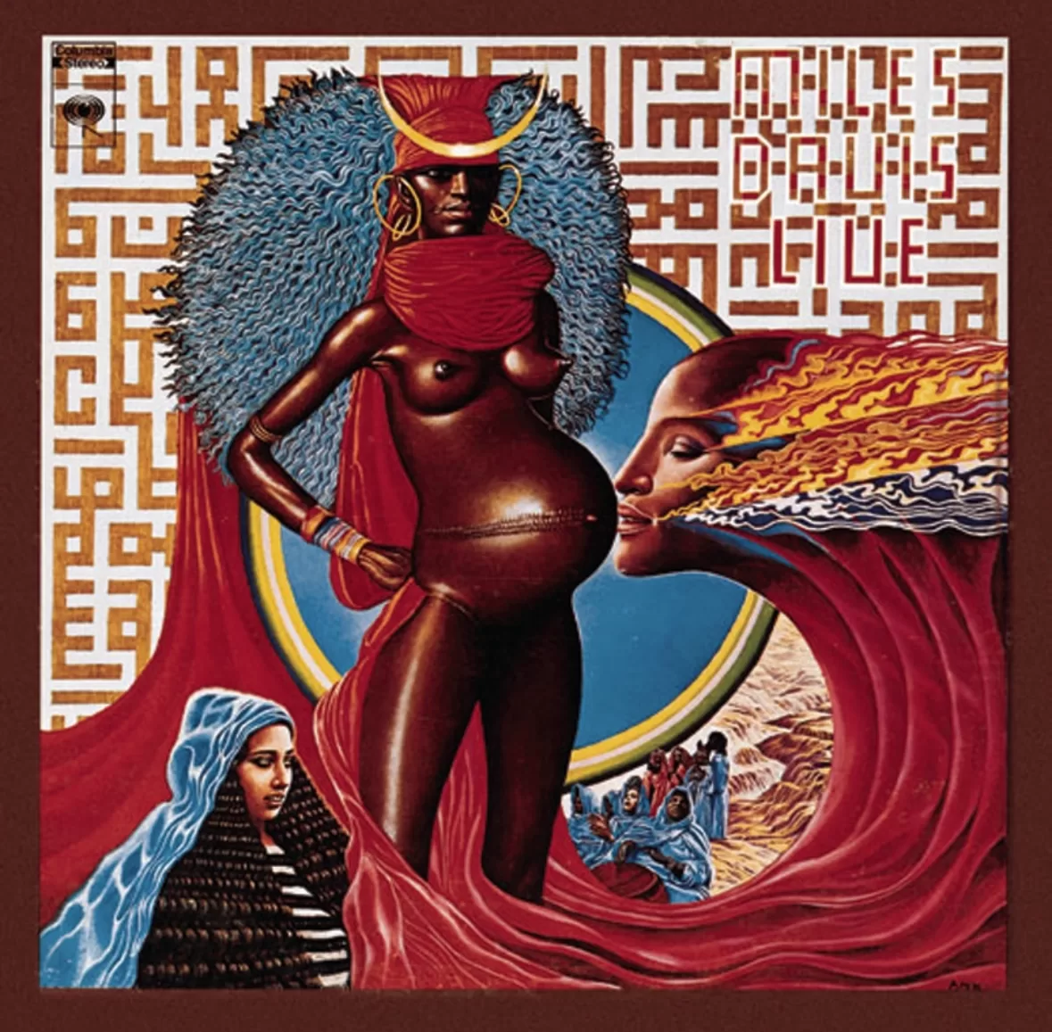 Album cover of Bitches Brew by Miles Davis, chosen by Alexandria Smith from her camera roll