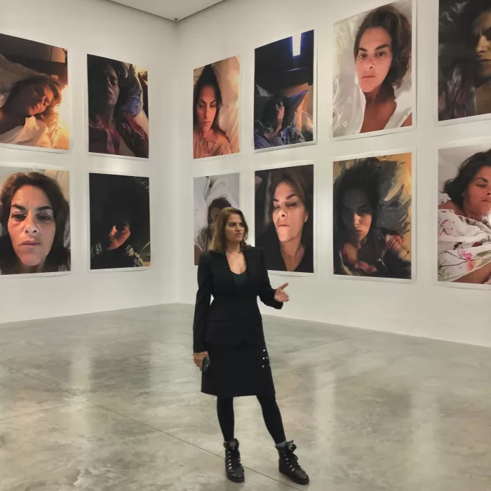 Tracey Emin's Insomnia Room Installation from 'A Fortnight of Tears' at White Cube Bermondsey, 2019