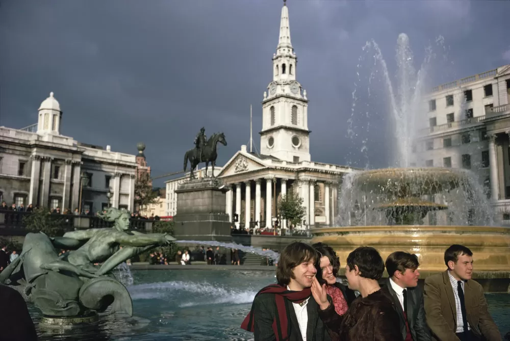 Joel Meyerowitz photograph photograph in central London