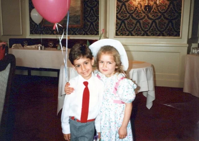 Alex Israel and Jackie Winnick at The Regency Club’s Easter Brunch in 1987